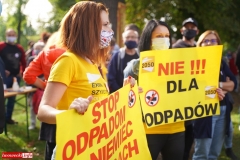 Protest w Mirsku. Stanowcze NIE dla odpadów z Niemiec 17