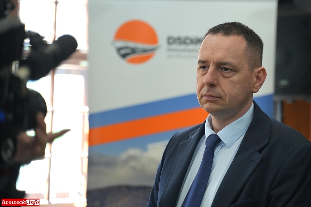 Tomasz Maciejewski dyrektor do spraw kolei w Dolnośląskiej Służbie Dróg i Kole we Wrocławiu