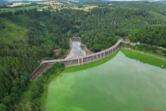 Jezioro Pilchowickie sinice zielenice