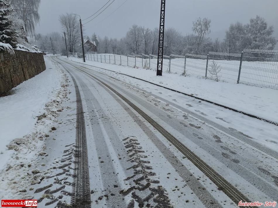 Śnieg w lutym Lwówecki info