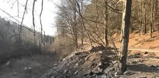 Odpadami zasypują Dolinę Bobru