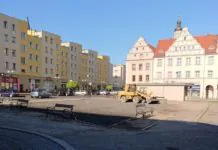 Lwówek Śląski: Był klomb i już go nie ma