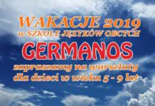 Wakacje 2019 w Szkole Języków Obcych GERMANOS