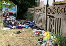 Lwówek Śląski: Teren tonie w szmatach – skarżą się mieszkańcy