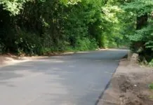 Nowy asfalt na drodze Lwówek Śląski – Sobota