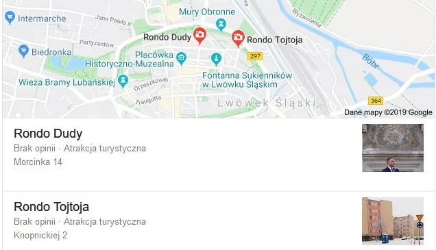 Rondo Dudy i rondo Tojtoja