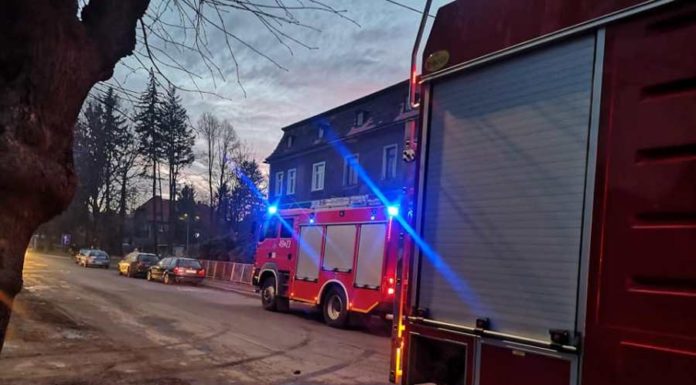 Strażacy uratowali człowieka