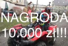 10.000 zł nagrody za pomoc w odnalezieniu skradzionego quada