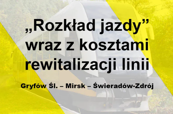 Rozkład jazdy Gryfów Śląski Mirsk Świeradów