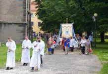 Lwówek Śląski procesja Bożego Ciała