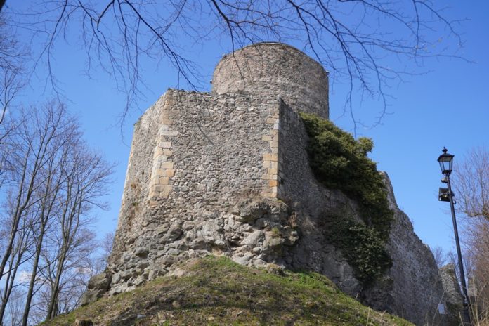 zamek wleń