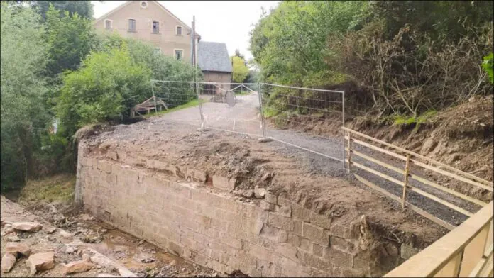 Remont moistu w Strzyżowcu 2