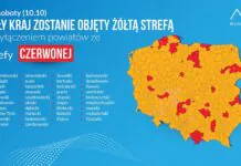Cała Polska w żółtej strefie i z obowiązkiem noszenia maseczek