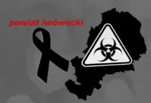 Dużo zakażeń i przypadek śmiertelny w powiecie lwóweckim