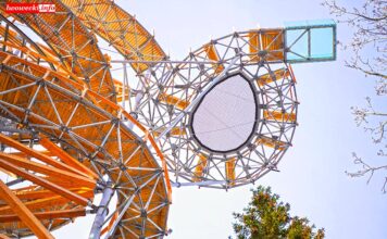 Sky Walk Świeradów- Zdrój. Zakończono wznoszenie wieży widokowej
