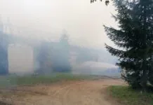 Pożar w Wojciechowie