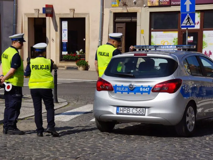 Policja Gryfó Śląski drogówka