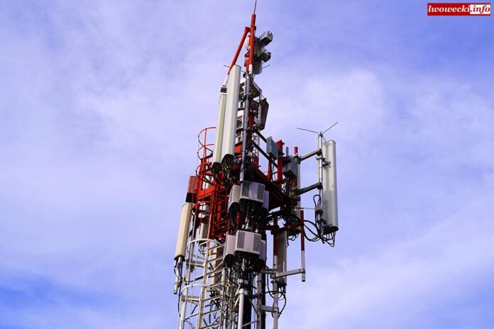 wieża telekomunikacyjna nadajnik