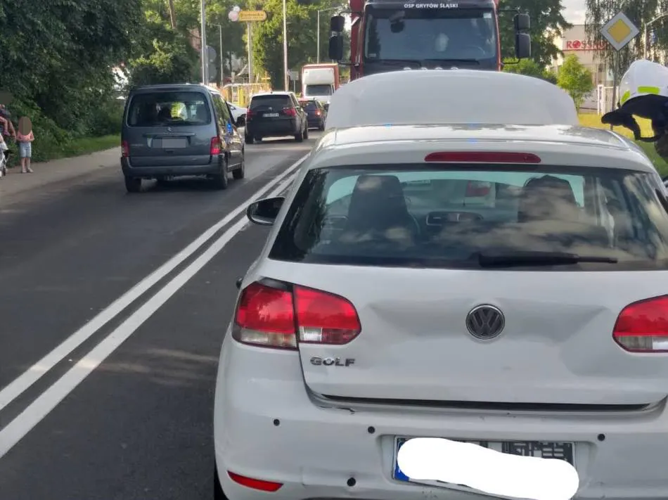 Kolizja w Gryfowie Slaskim 1