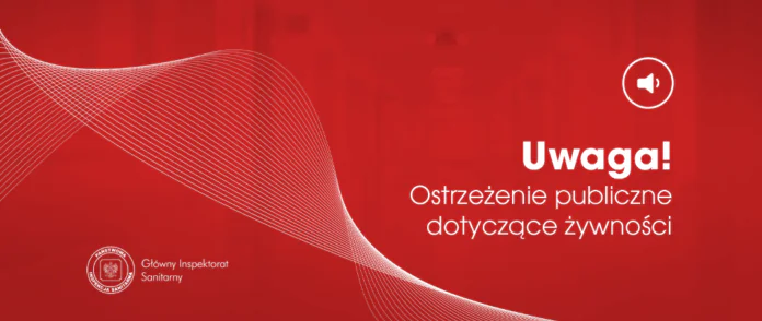 ostrzeżenie publiczne dotyczące żywności