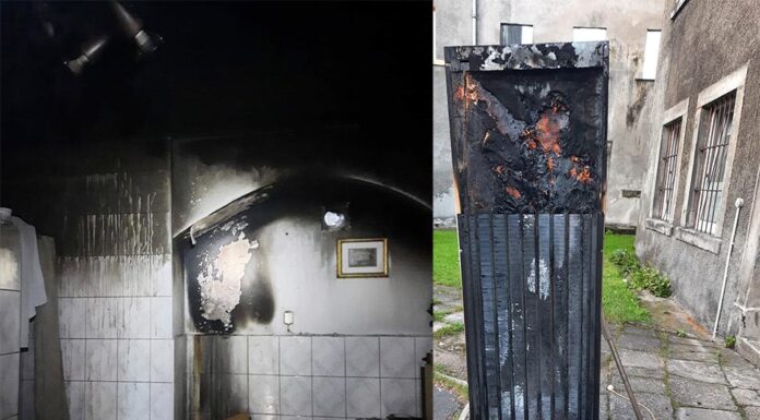 Olbrzymie zadymienie w mieszkaniu. Powód?