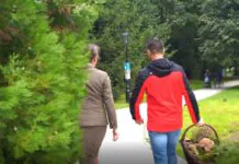 Co Pani Nadleśniczy i Pan Starosta robili w parku?