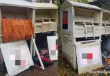 Włamał się do kontenerów z odzieżą dla potrzebujących