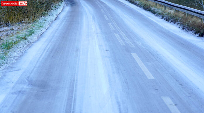 Po południu i w nocy możliwe oblodzenie dróg