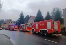 Akcja straży pożarnej w Lwówku Śląskim