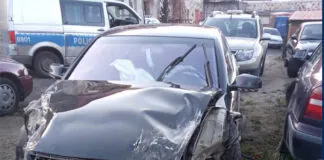 Sprawca zdarzenia drogowego zgłosił się na policję. Co go czeka?