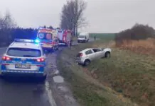 Utrudnienia w ruchu na wyjeździe z Pielgrzymki w kierunku Lwówka Śląskiego