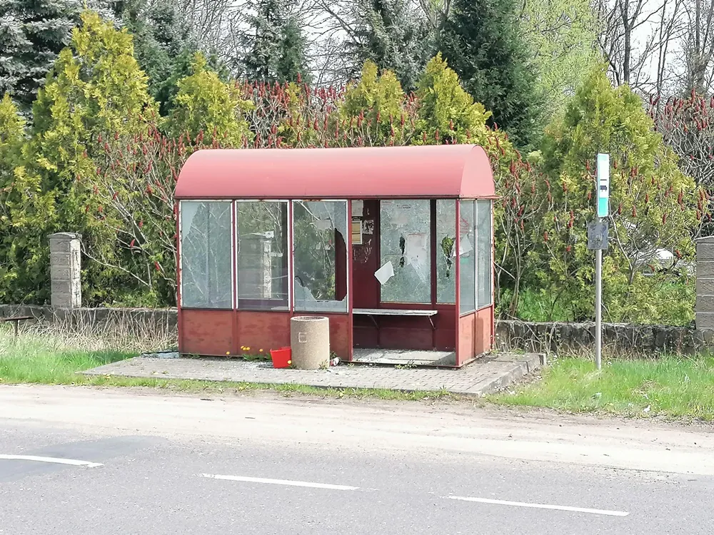 Przystanek Mojesz kolo Lwowka Slaskiego 3