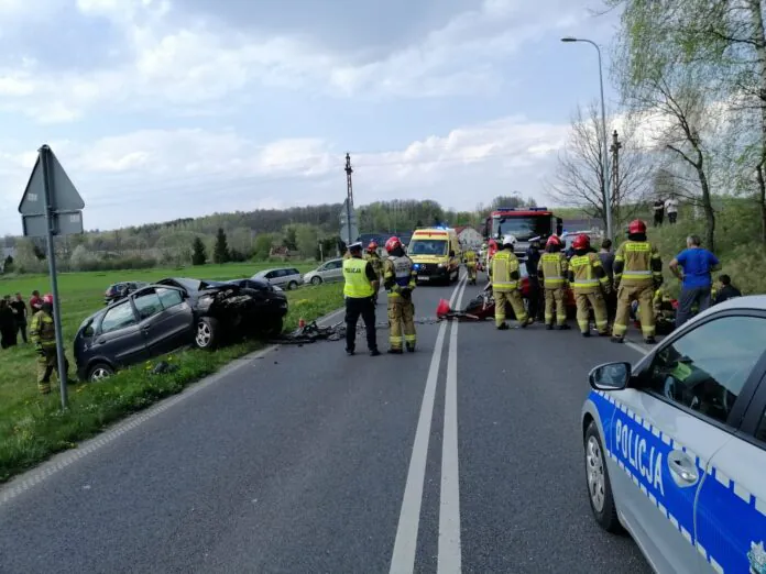 OSP Stare Jaroszowice wypadek