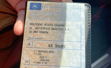 Dowód rejestracyjny wraz z ubezpieczeniem znalezione na szlaku