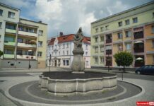 Pieniądze na zabytki w powiecie lwóweckim fontanna Sukienników w Lwówku Śląskim
