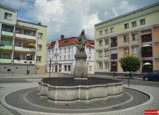 Pieniądze na zabytki w powiecie lwóweckim fontanna Sukienników w Lwówku Śląskim