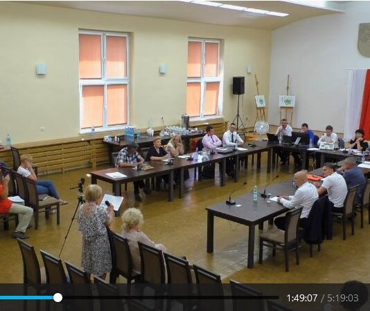 sesja rady miejskiej w Lwówku Śląskim