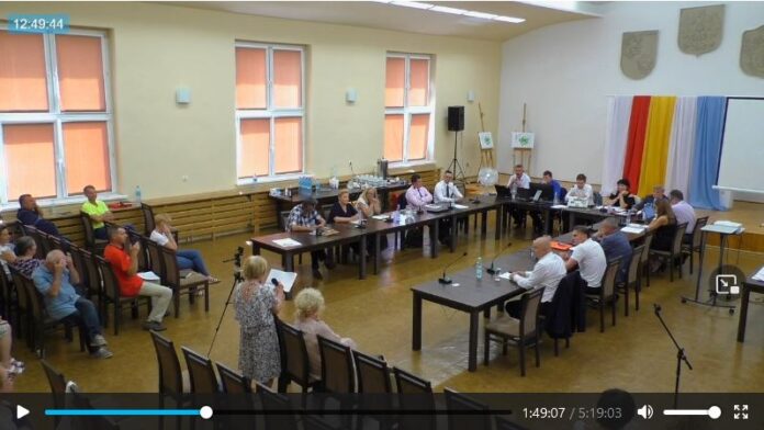 sesja rady miejskiej w Lwówku Śląskim