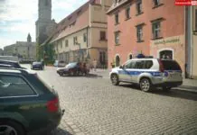 Nietypowa kolizja w centrum Lwówka Śląskiego