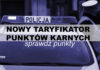 nowy taryfikator punktów karnych