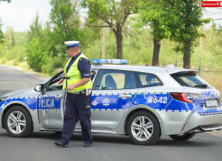 policja radiowóz kontrola drogowa