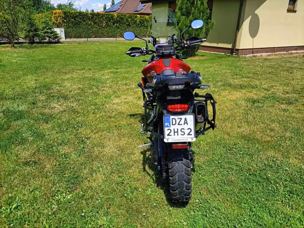 skradziony motocykl Triumph