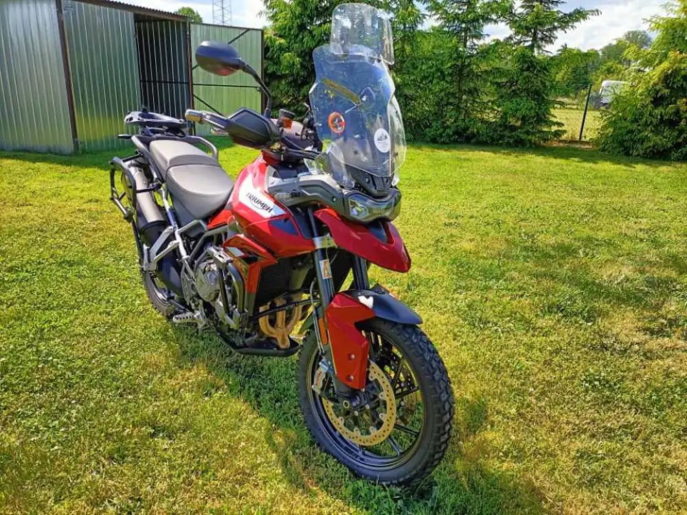 skradziony motocykl Triumph 2
