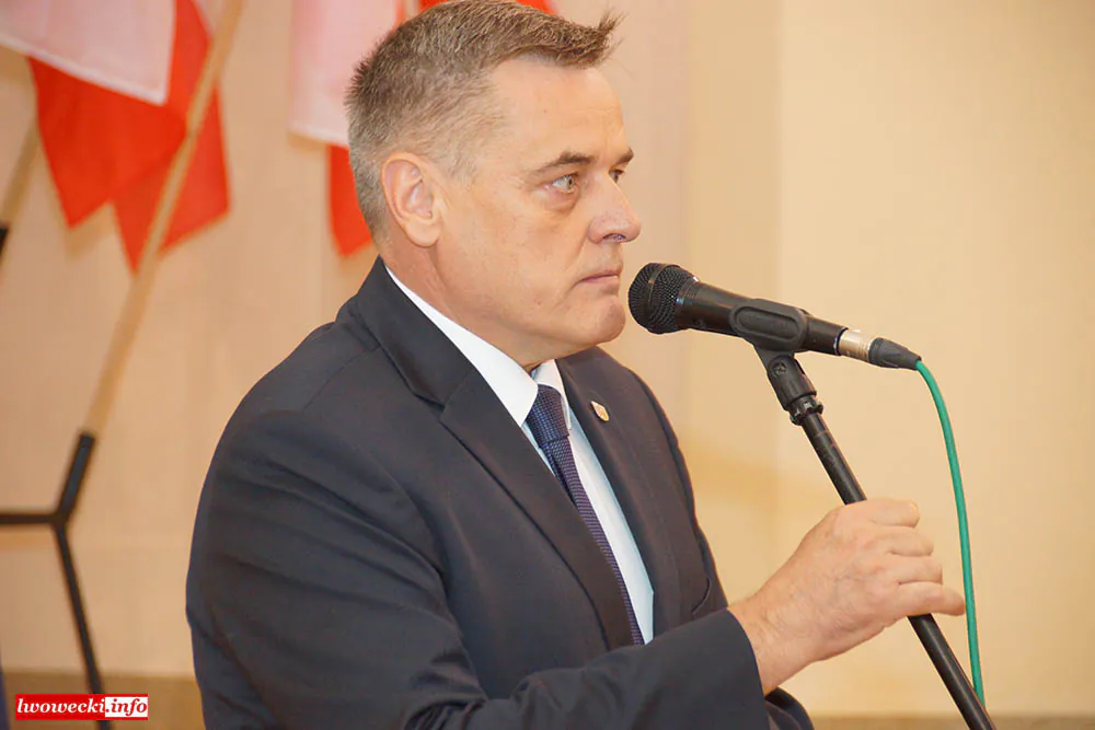 Leslaw Krokosz wiceburmistrz Lwowek Slaski