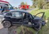 Wypadek na dw 361 Mroczkowice 1
