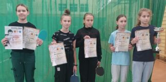 Mistrzostwa powiatu w tenisie stołowym dziewcząt i chłopców igrzysk dzieci