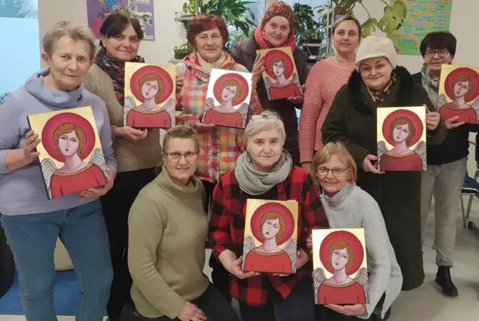 Gryfowscy Seniorzy piszą ikony 3