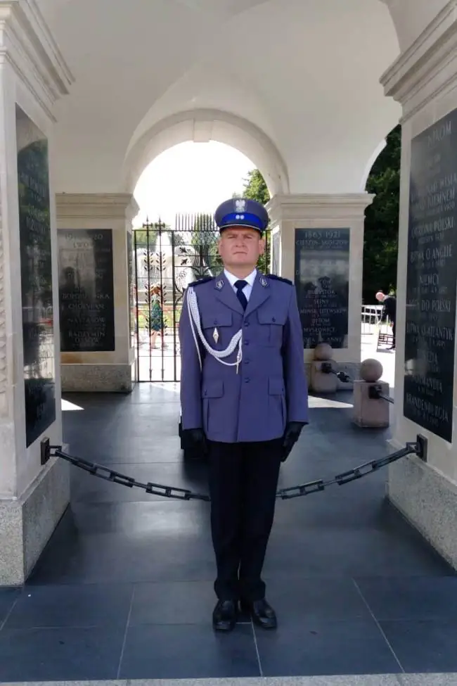 Wojciech Pawluk I Zastępcą Komendanta Policji w Lwówku Śląskim 1 kom Wojciech Pawluk Policja Lwówek Śląski