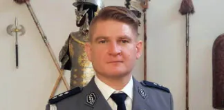 Wojciech Pawluk I Zastępcą Komendanta Policji w Lwówku Śląskim komisarz Wojciech Pawluk KPP w Lwówku Śląskim