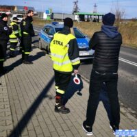 Policyjno- strażackie działania